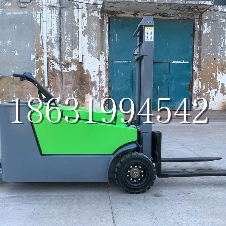 禹州市小型电动叉车1吨2吨步行站驾式电瓶堆高充电装卸车液压升降车铲车